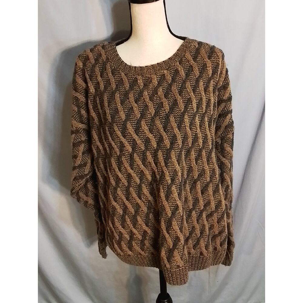 Liberty Sweaters  brown and gray men sweater